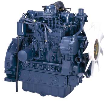 Дизельный двигатель Kubota V3800 DI-T